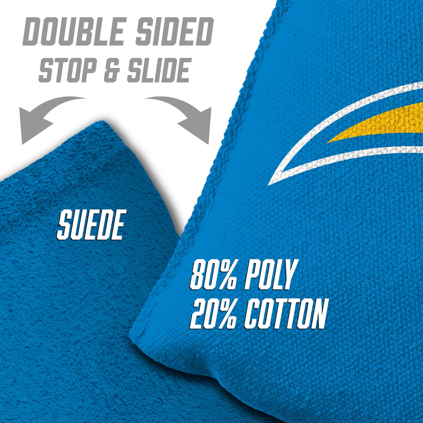 Los Angeles Chargers Dual Sided