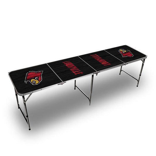 Louisville Cardinals Black Tailgate Table