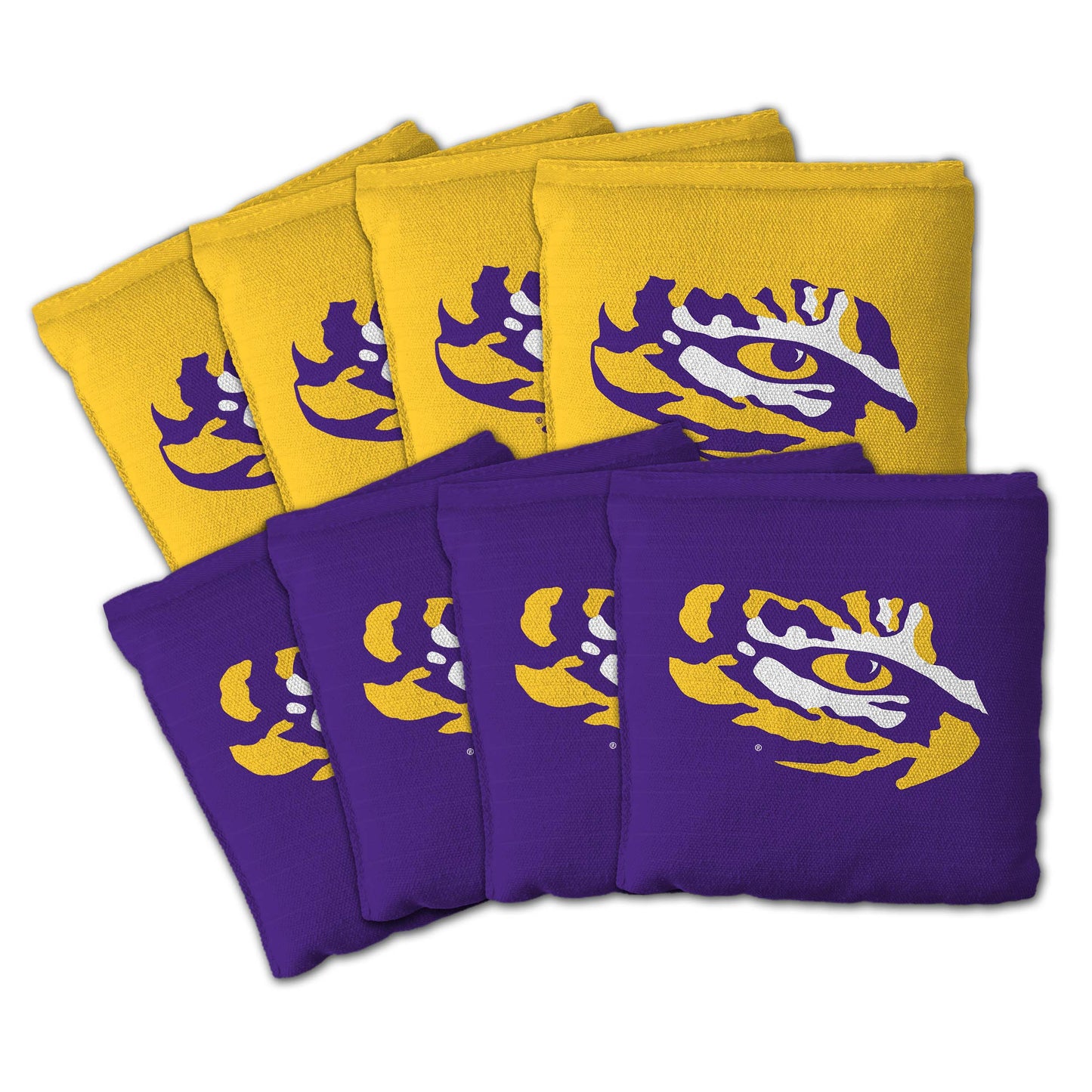 LSU Tigers Dual Sided Pro Cornhole Bags