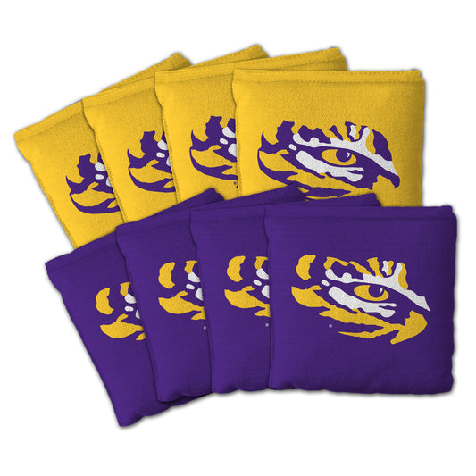 LSU Tigers Dual Sided Pro Cornhole Bags