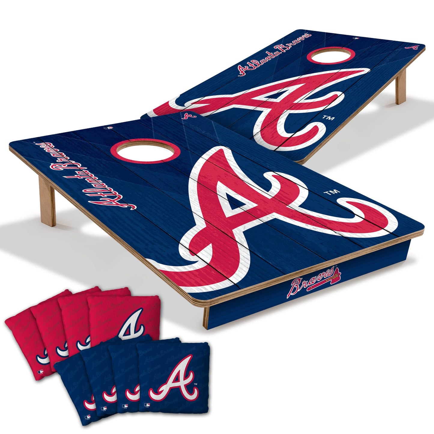 Atlanta Braves 2x3 Tailgate Cornhole Boards