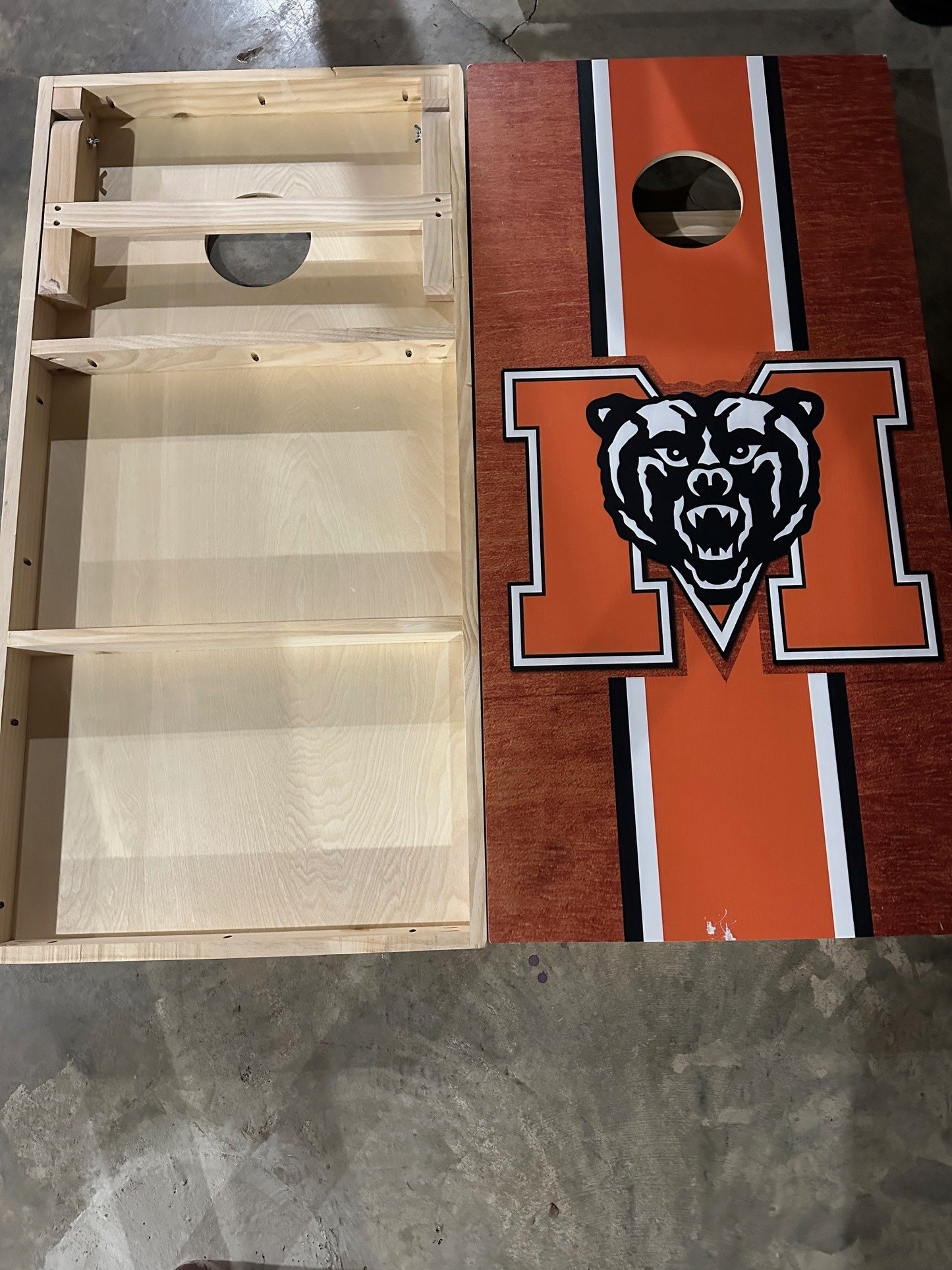 Scratch & Dent - Mercer NCAA #2 Cornhole Boards