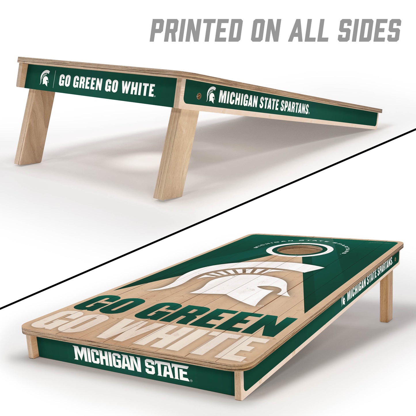 Michigan State Spartans NCAA 2x4 Direct Print