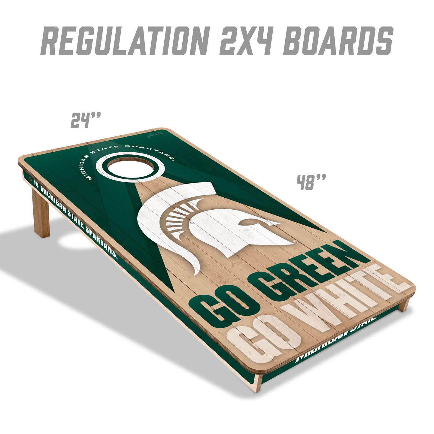 Michigan State Spartans NCAA 2x4 Specs