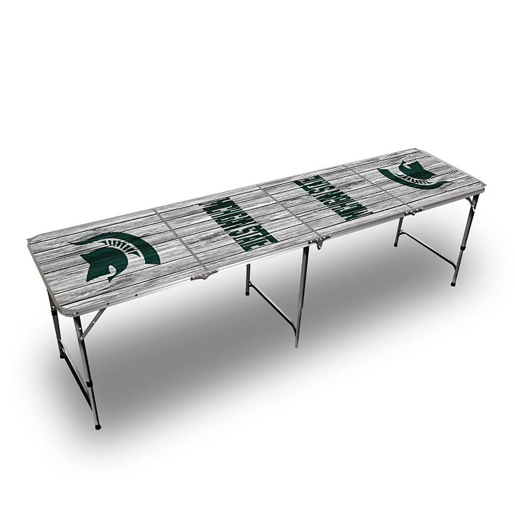 Michigan State Spartans White Tailgate Table