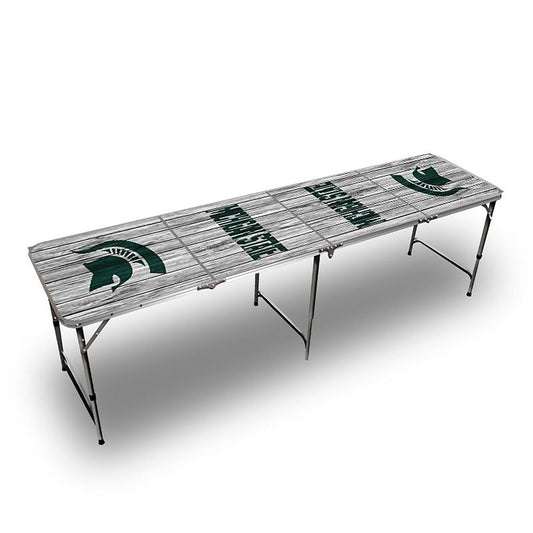 Michigan State Spartans White Tailgate Table