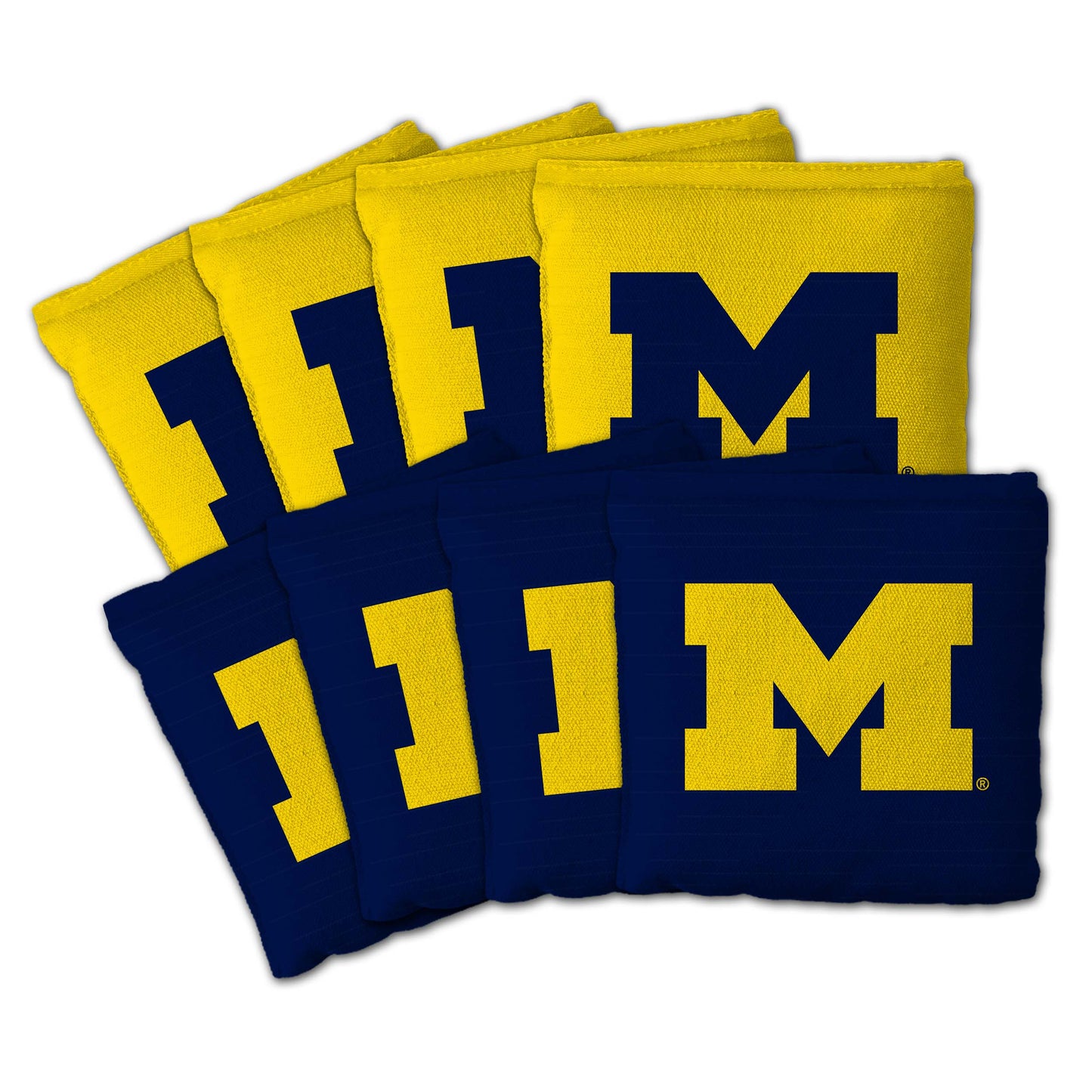 Michigan Wolverines Dual Sided Pro Cornhole Bags