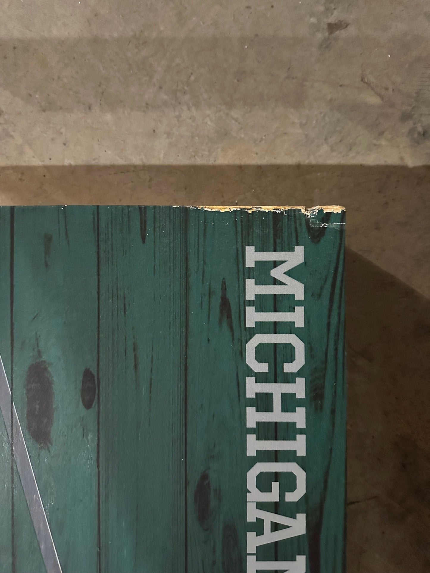 Scratch & Dent - Michigan State Spartans NCAA #2 Cornhole Boards
