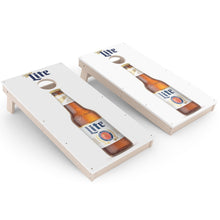 Miller Light Bottle All-Weather Cornhole 
