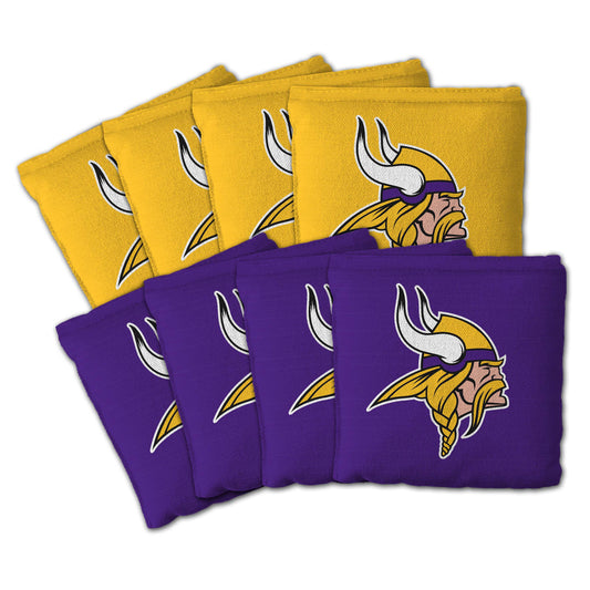 Minnesota Vikings Dual Sided Pro Cornhole Bags