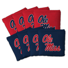 Mississippi Rebels Dual Sided Pro Cornhole Bags
