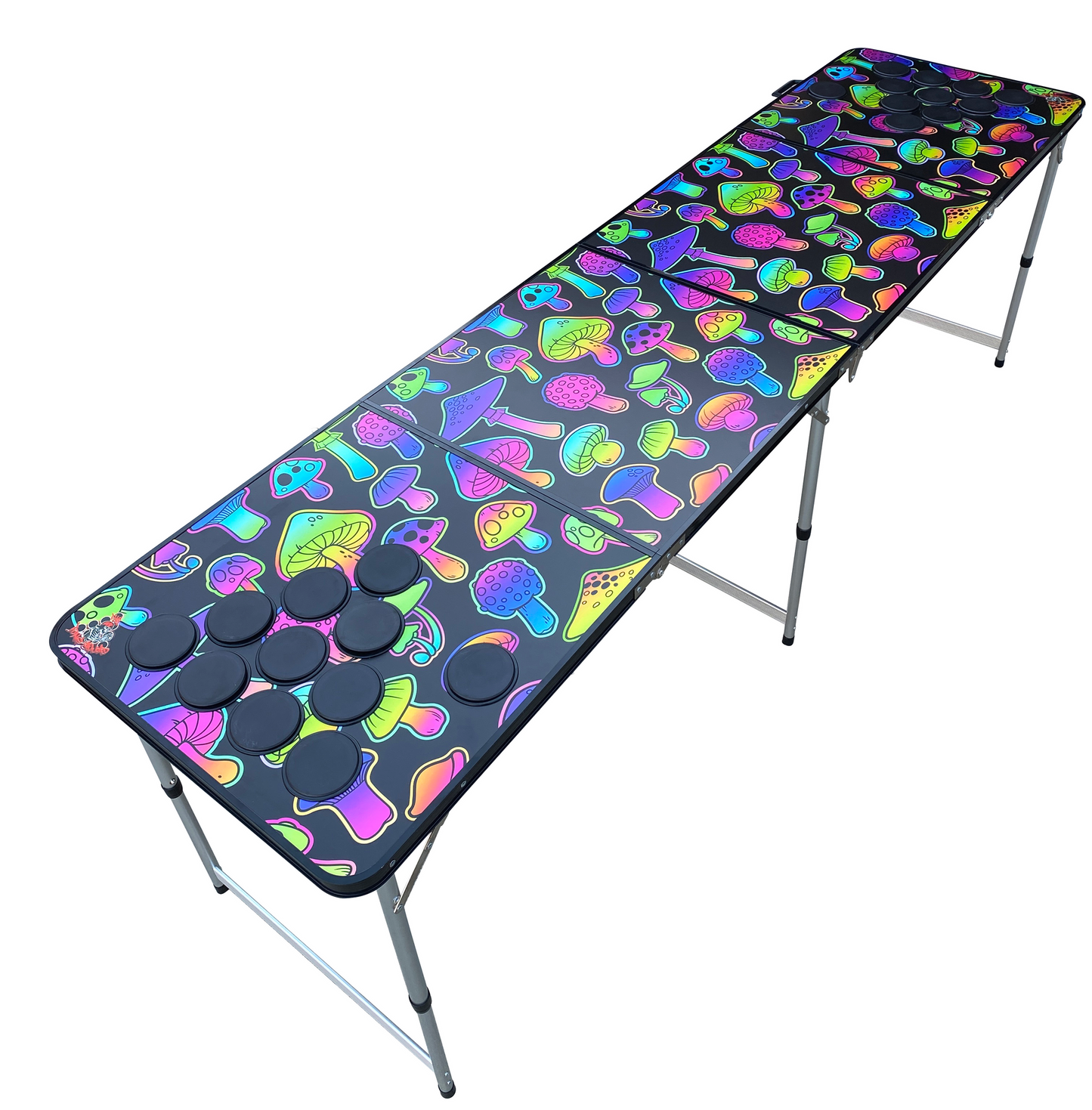 Psychedelic Mushroom beer pong table