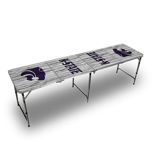 Kansas State Wildcats White Tailgate Table