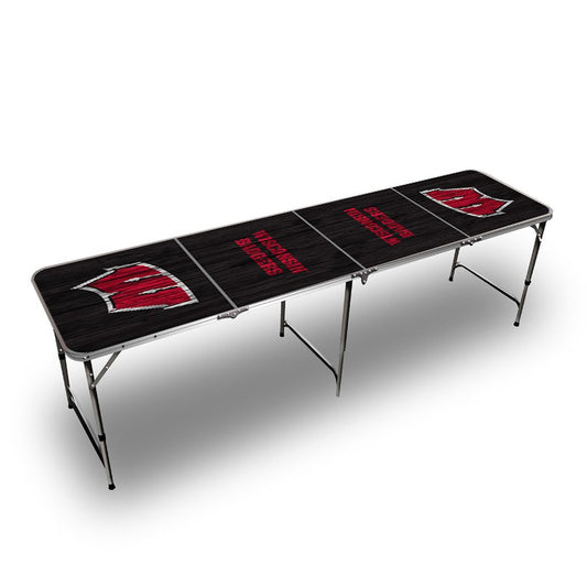 Wisconsin Badgers Black Tailgate Table