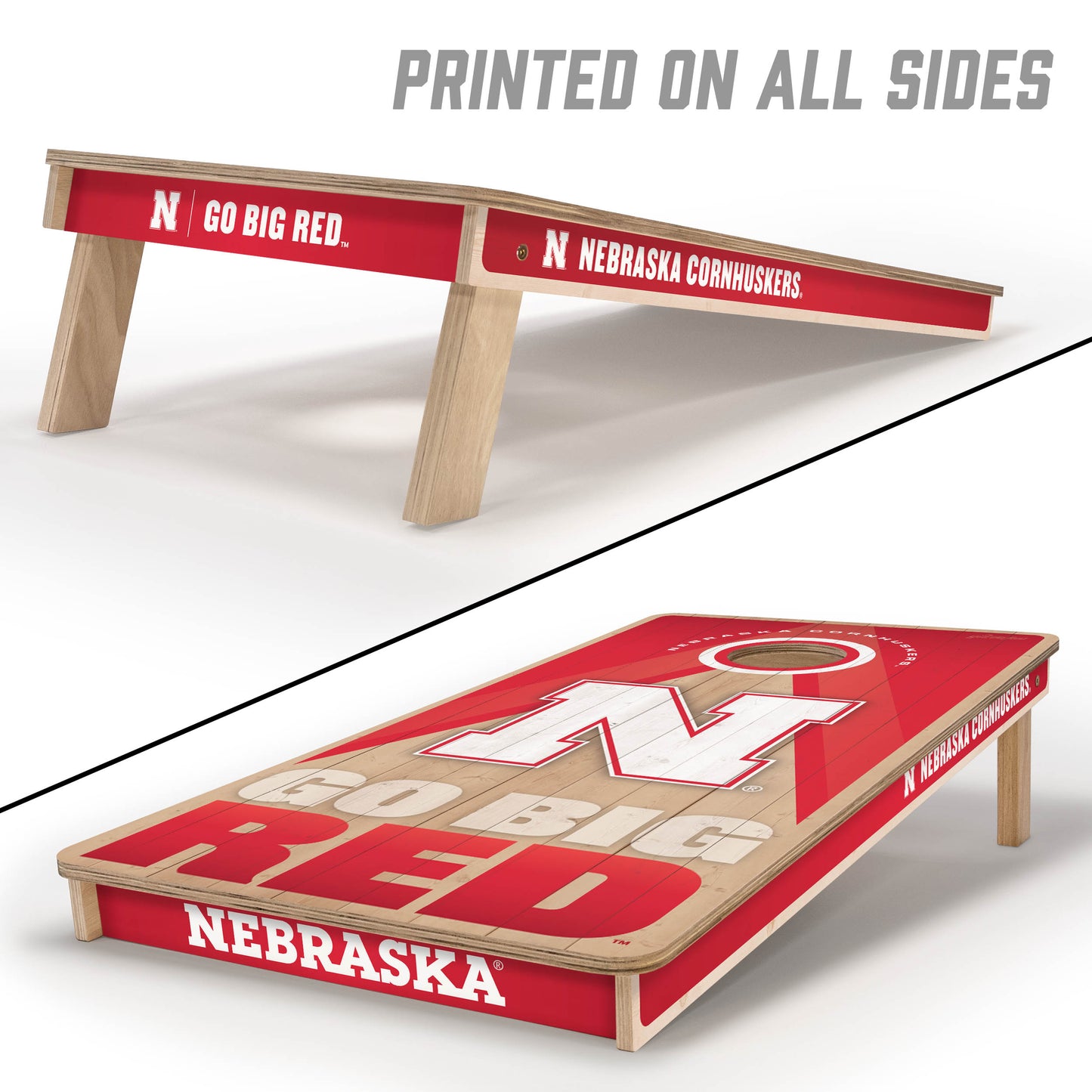 Nebraska Cornhuskers NCAA 2x4 Direct Print