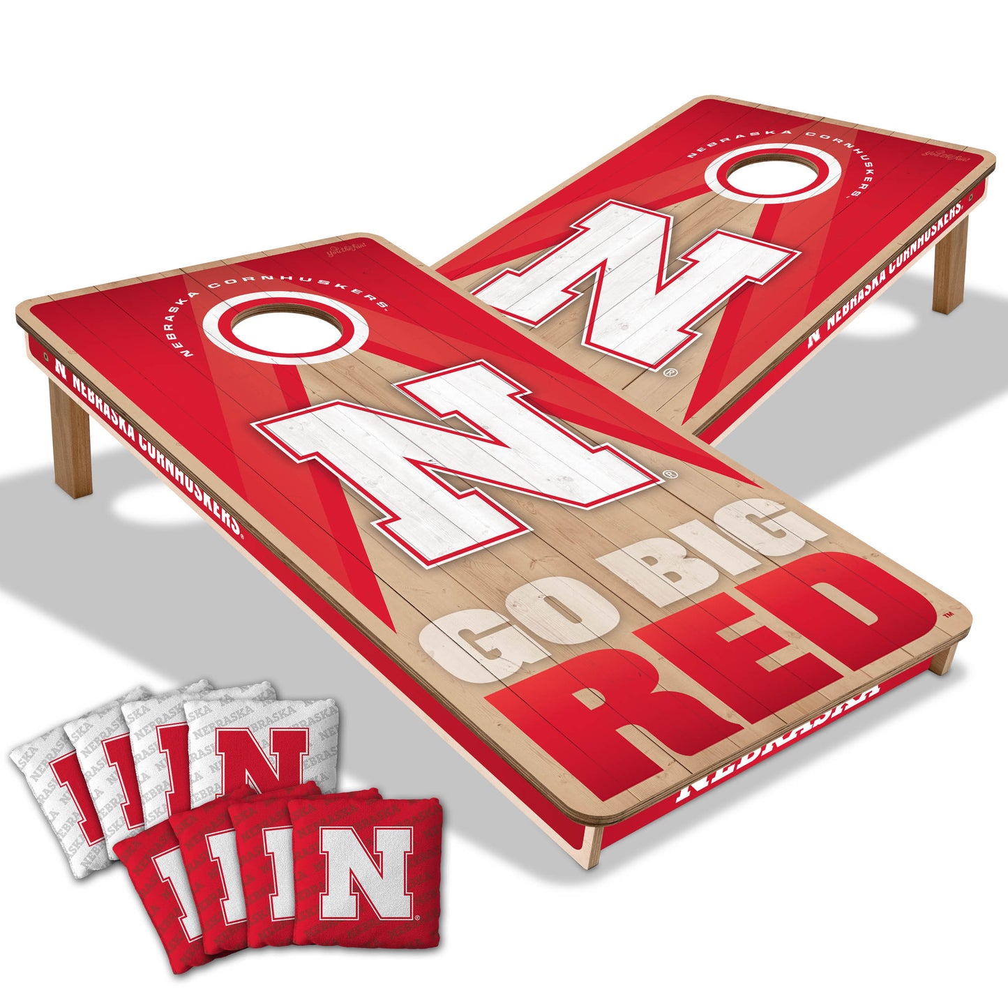 Nebraska Cornhuskers NCAA 2x4 Cornhole Board Set