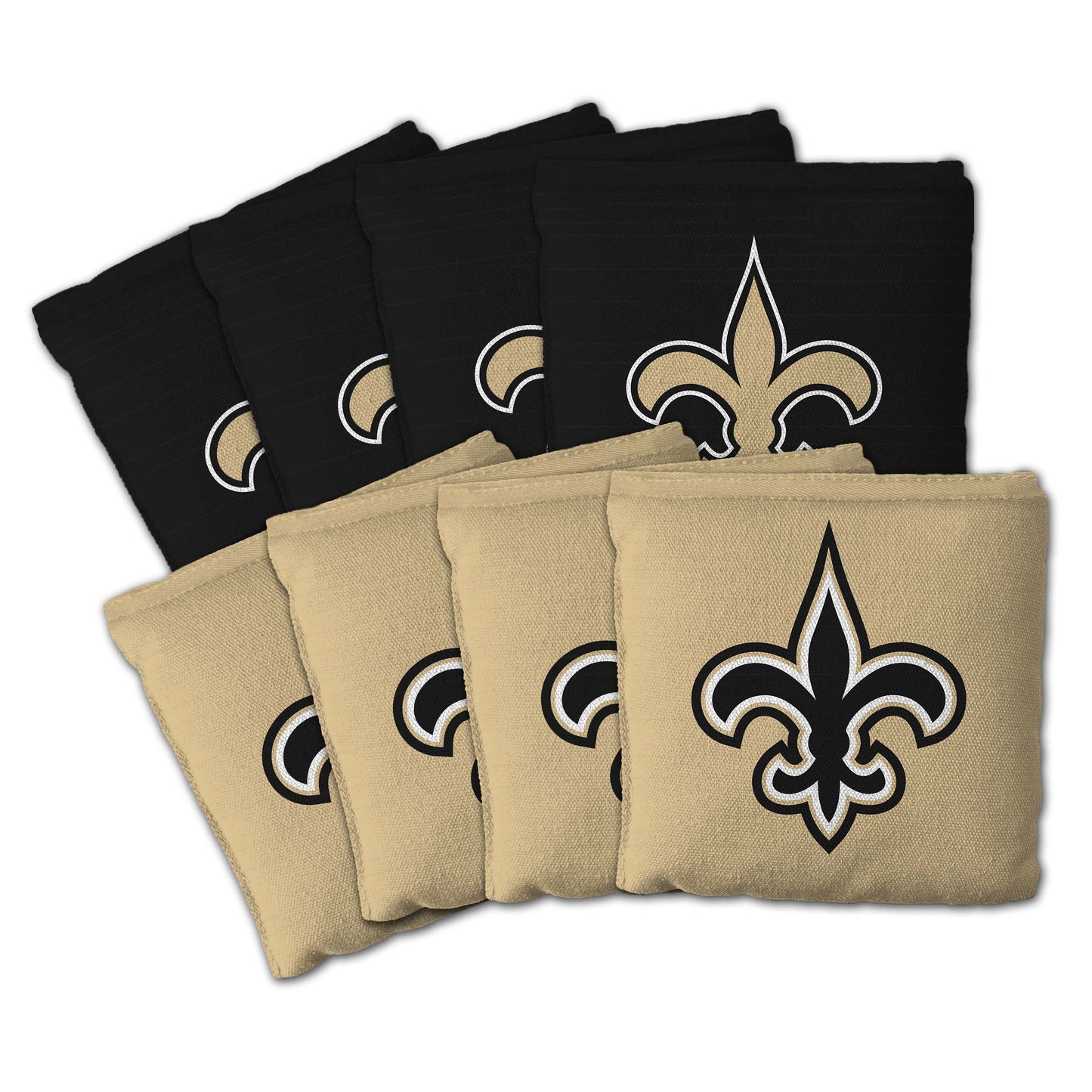 New Orleans Saints Dual Sided Pro Cornhole Bags