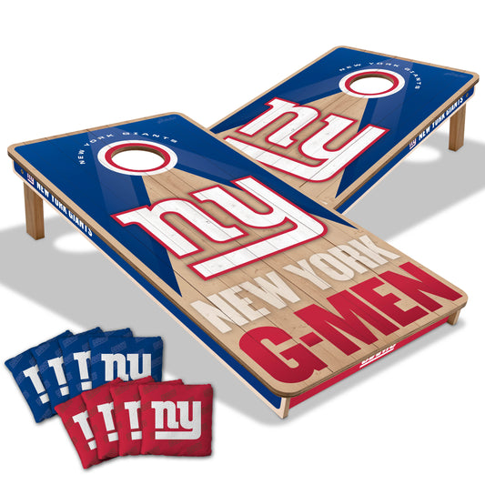 New York Giants NFL 2x4 Cornhole Board Set