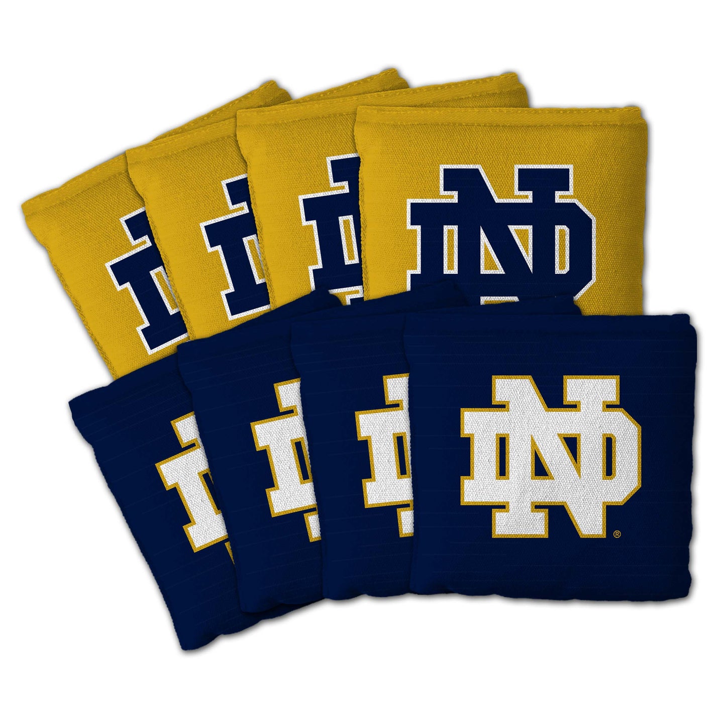 Notre Dame Irish Dual Sided Pro Cornhole Bags