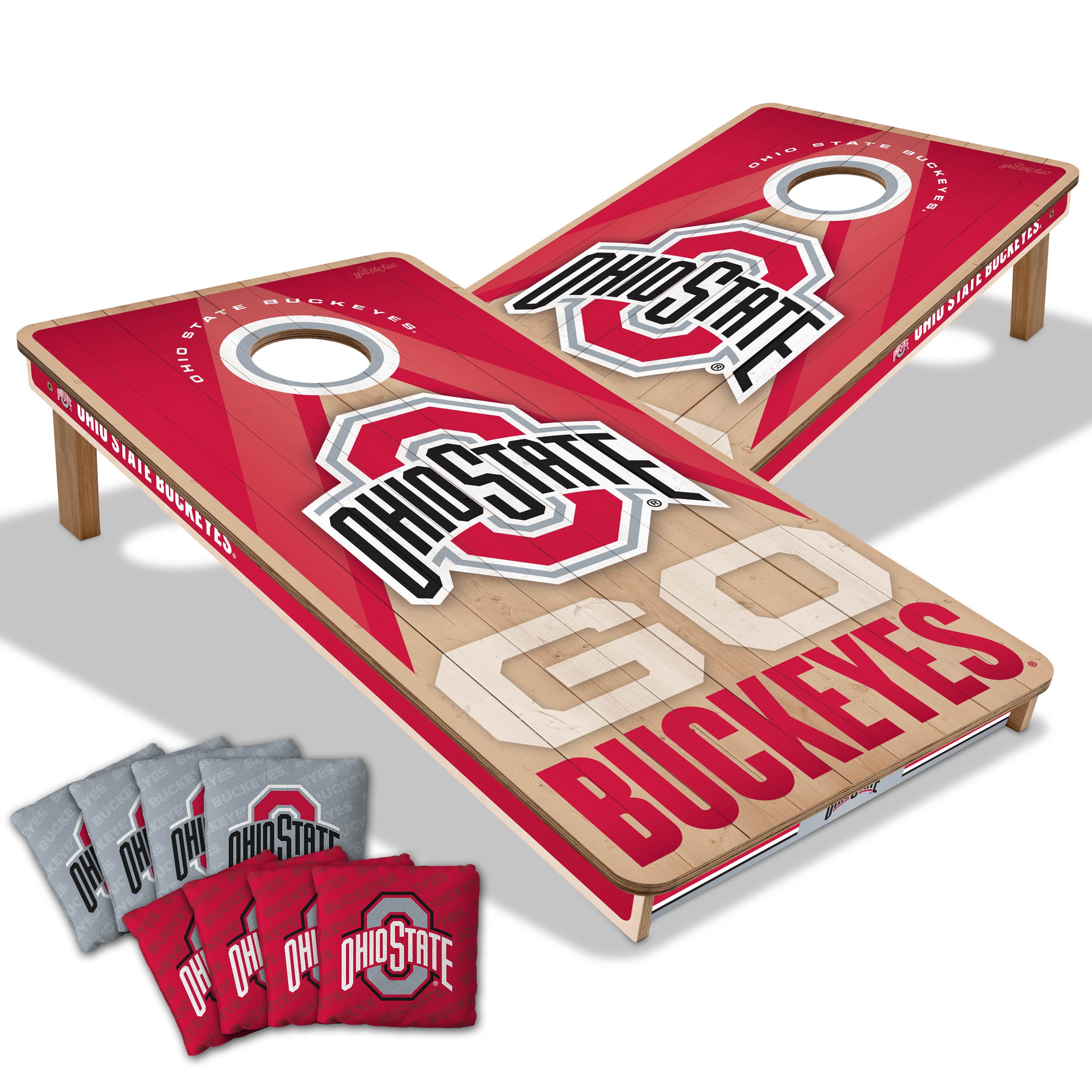 Ohio State Buckeyes NCAA Cornhole Boards