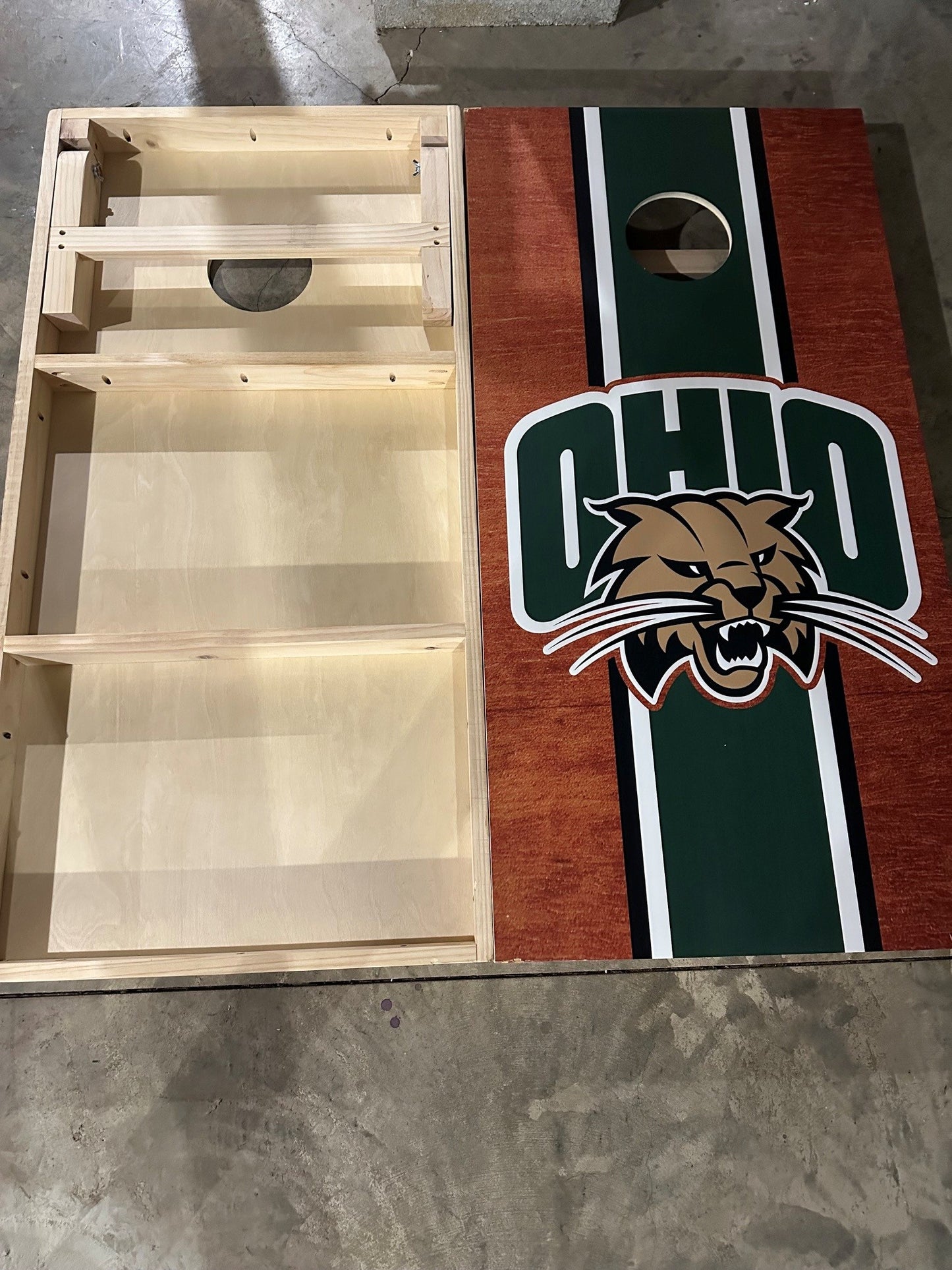 Scratch & Dent - Ohio Bobcats #3 Cornhole Boards