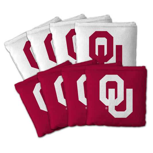 Oklahoma Sooners Dual Sided Pro Cornhole Bags