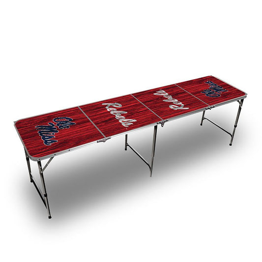 Ole Miss Rebels Red Tailgate Table