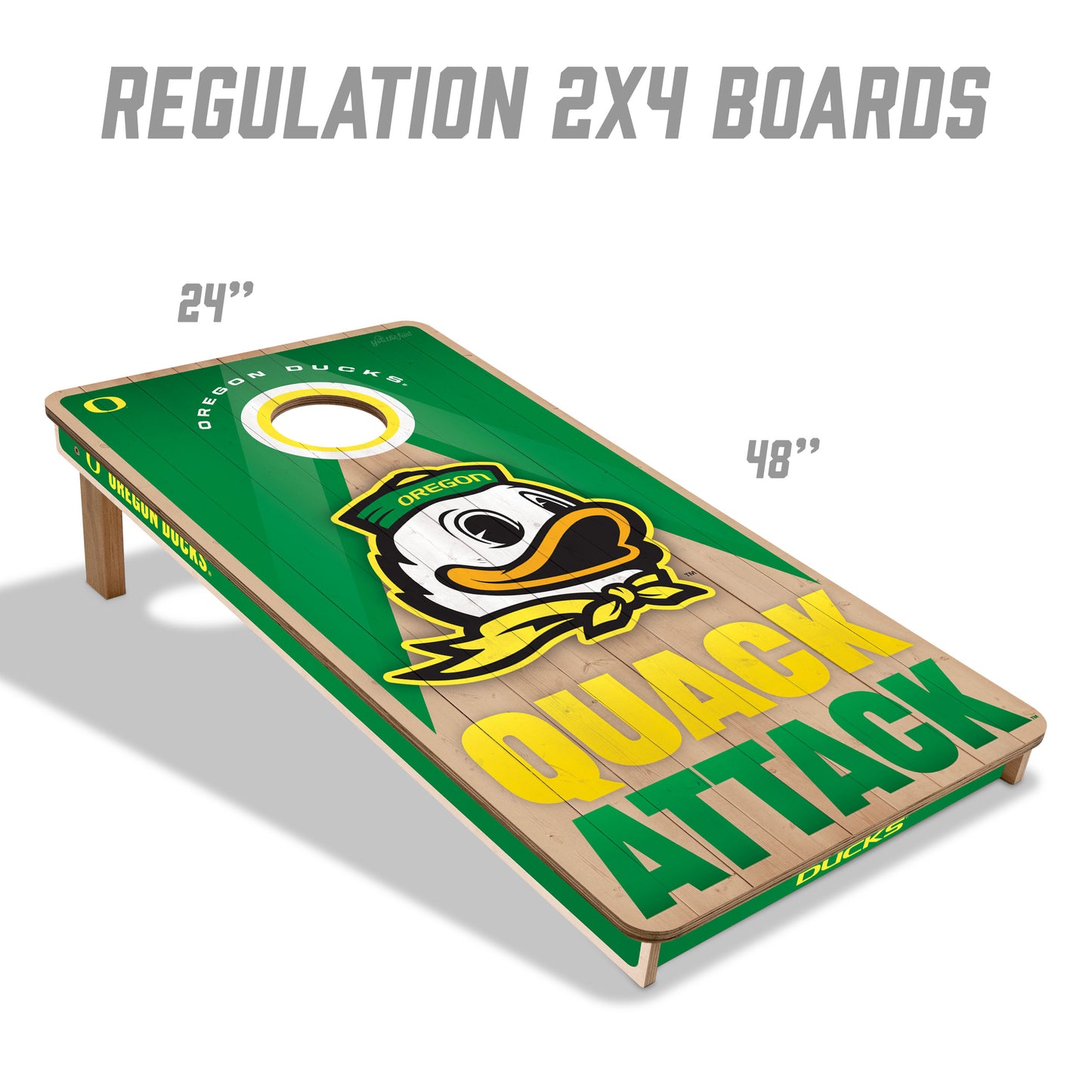 Oregon Ducks NCAA 2x4 Specs