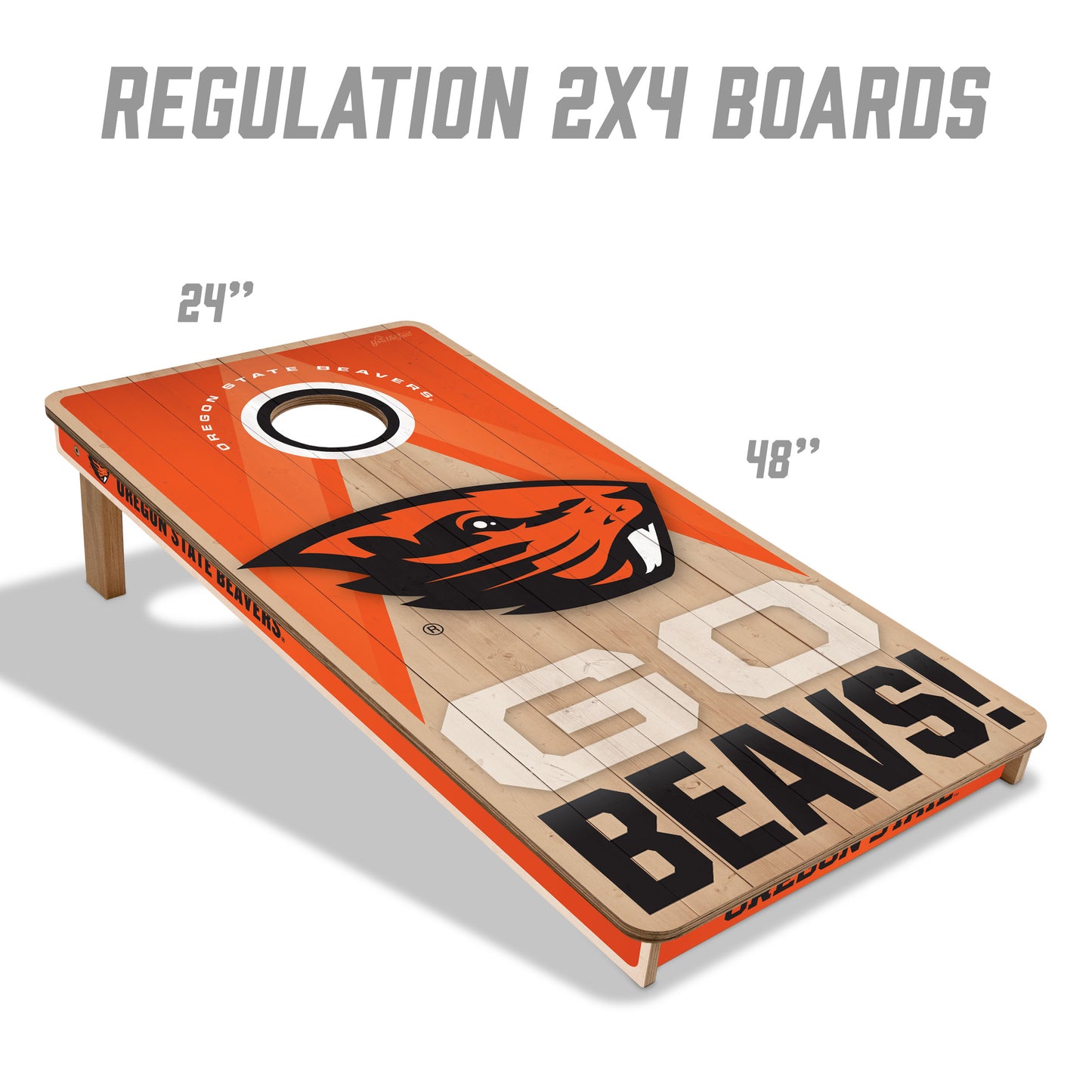 Oregon State Beavers NCAA 2x4 Specs