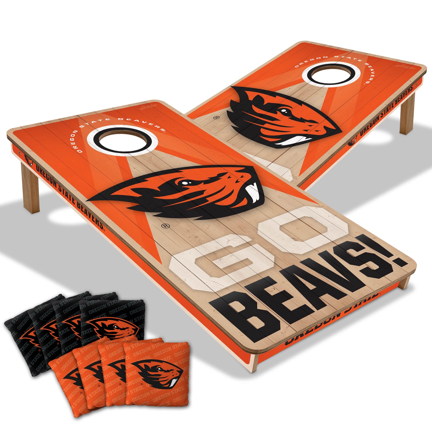 Oregon State Beavers NCAA 2x4 Cornhole Board Set