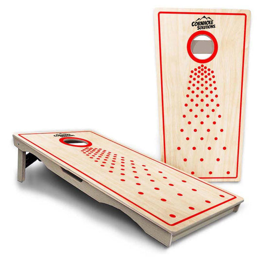 Basic Pop Dots Pro Solution Cornhole Boards