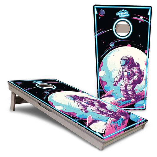 Spaceman Design Pro Cornhole Boards