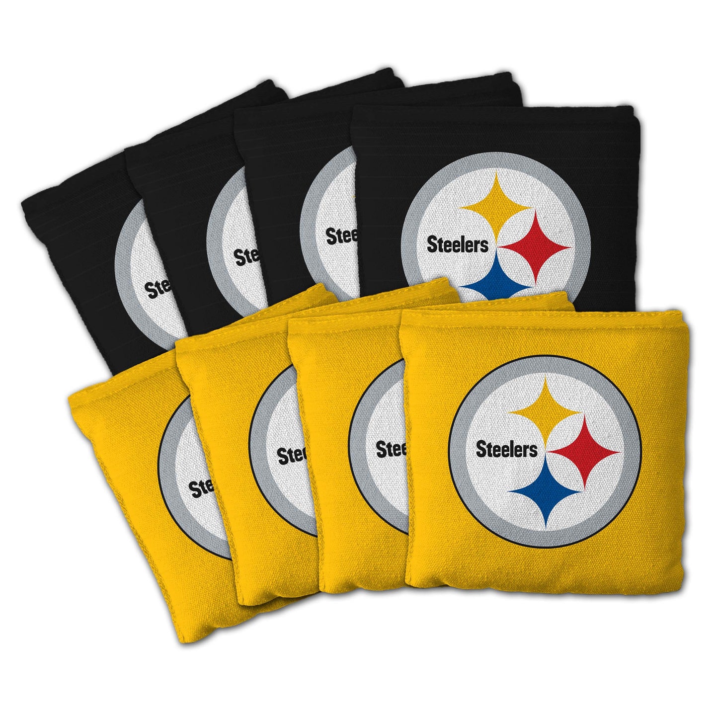 Pittsburgh Steelers Dual Sided Pro Cornhole Bags