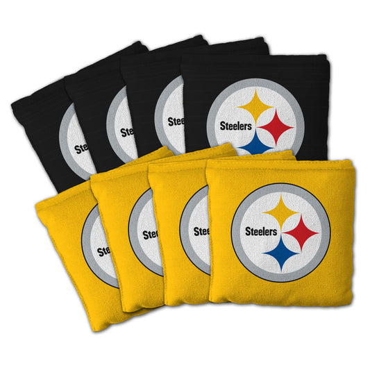 Pittsburgh Steelers Dual Sided Pro Cornhole Bags
