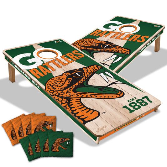 Florida A&M Rattlers 2x4 Pro Cornhole Boards