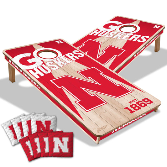 Nebraska Cornhuskers 2x4 Pro Cornhole Boards