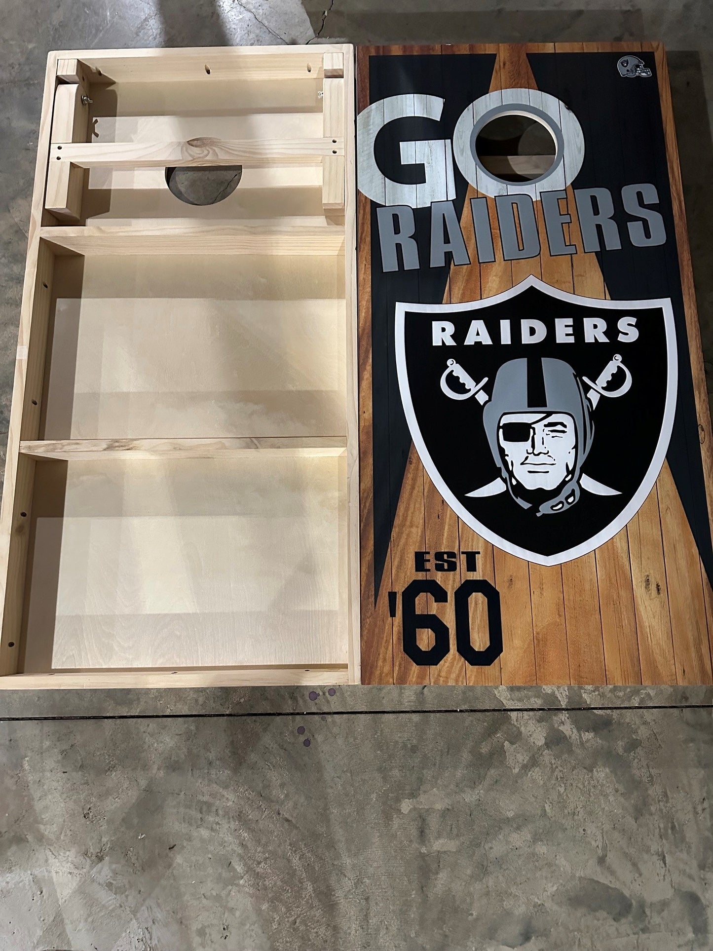Scratch & Dent -Las Vegas Raiders #4 Cornhole Boards