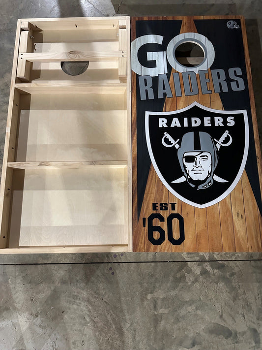 Scratch & Dent -Las Vegas Raiders #4 Cornhole Boards