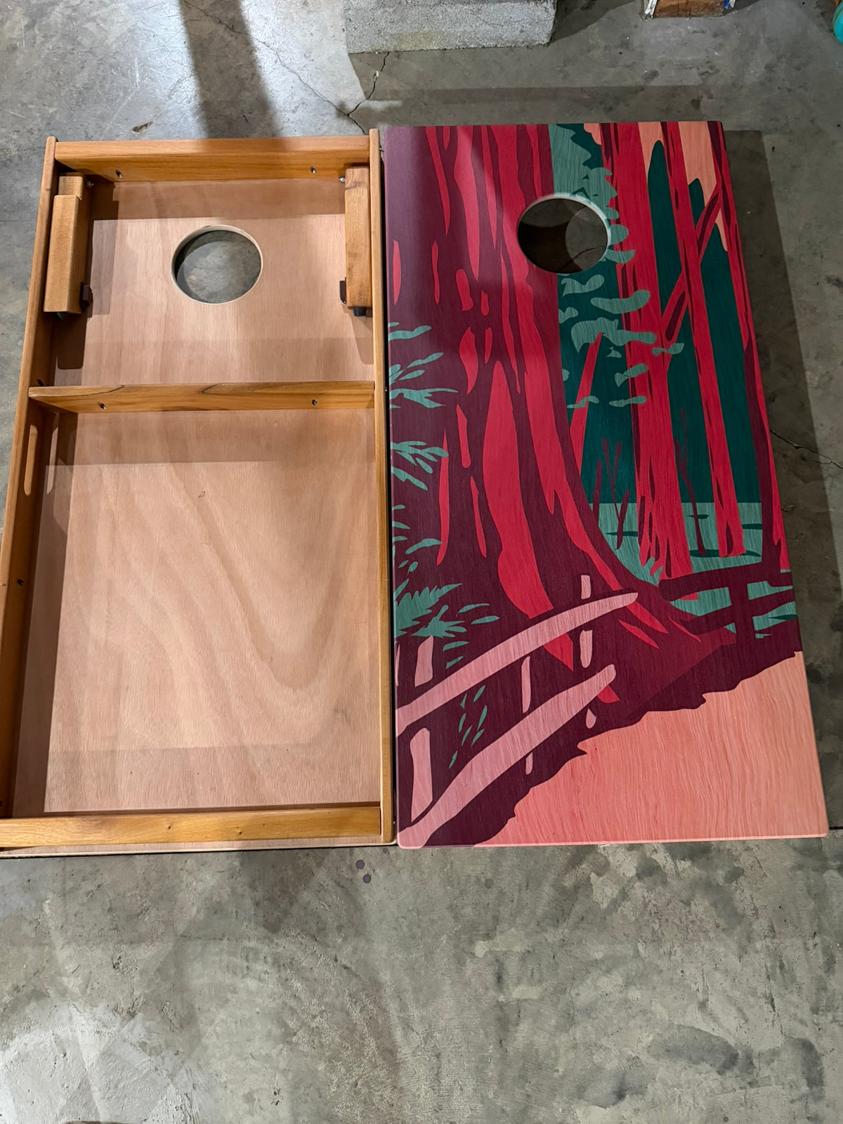 Scratch & Dent - Redwoods All-Weather Cornhole Boards