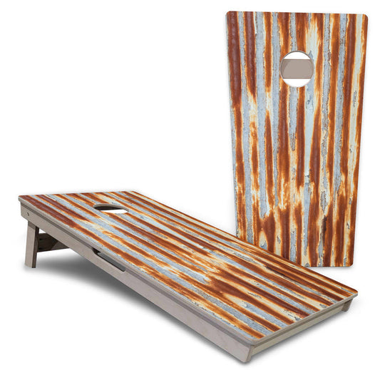 Rustic Tin Roof Pro All-Weather Cornhole Boards