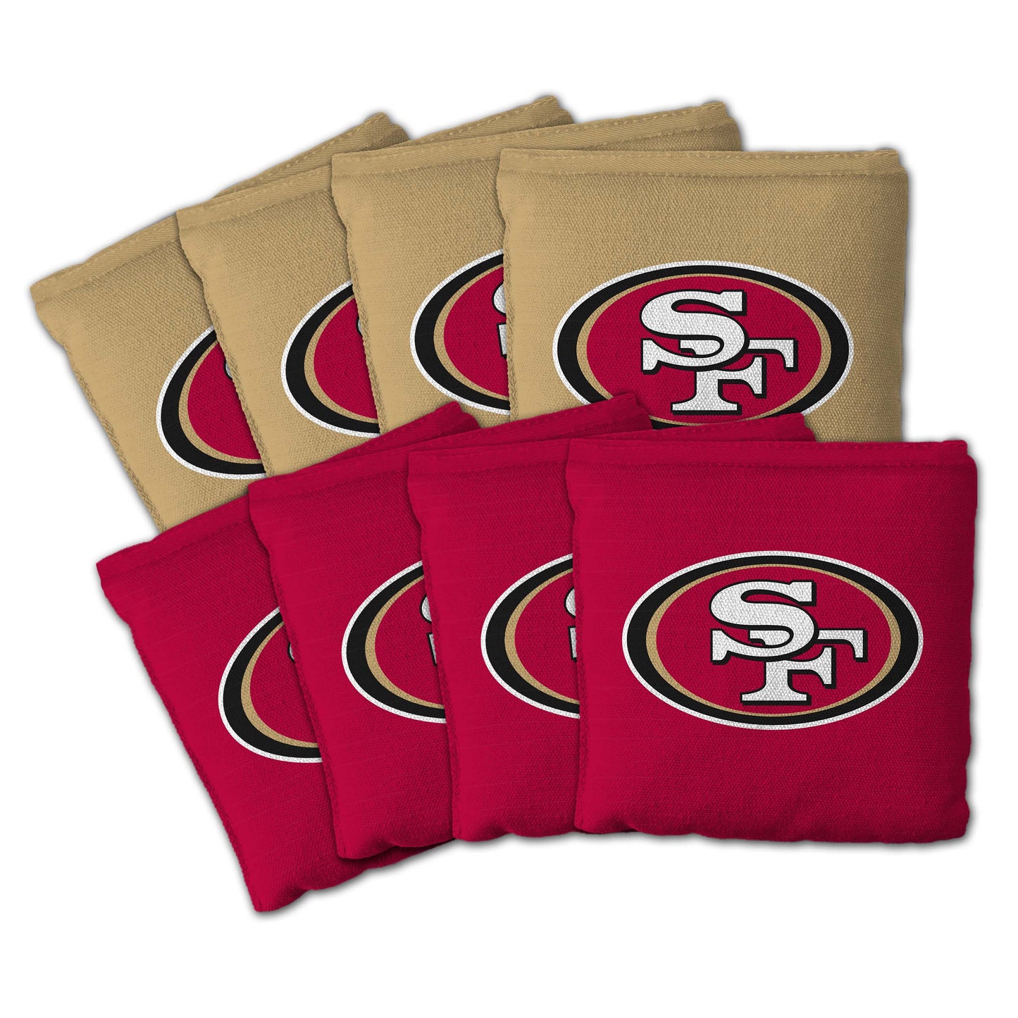San Francisco 49ers Dual Sided Pro Cornhole Bags