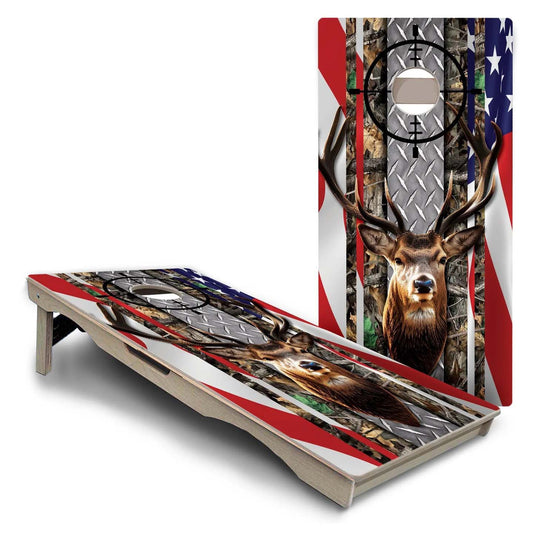 Scope Deer Pro Solution Cornhole Boards