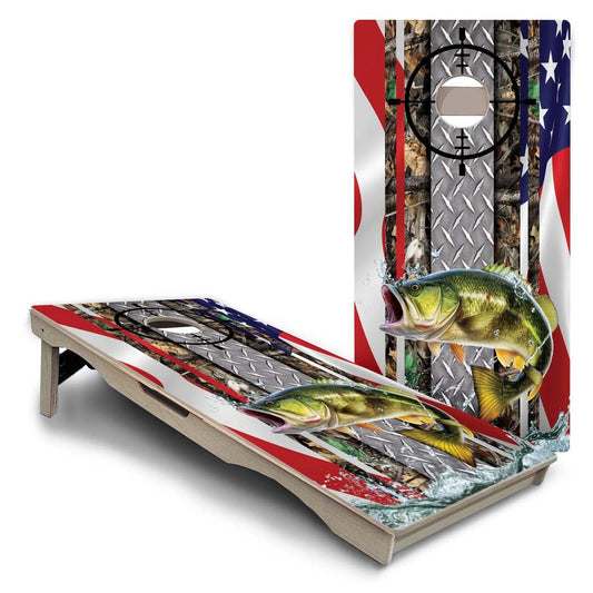 Scope Fish Pro Solution Cornhole Boards