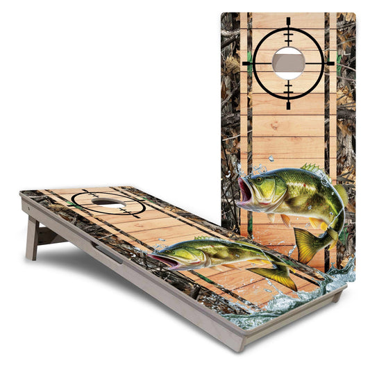 Scope Fish Plank Pro All-Weather Cornhole Boards