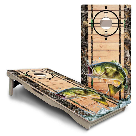 Scope Fish Plank Pro Solution Cornhole Boards