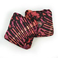 Black & Pink Tie Dye Pro Cornhole Bags

