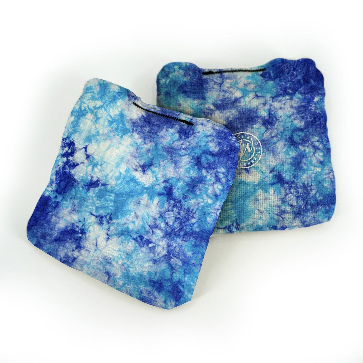 Blue Crumple Pro Cornhole Bags
