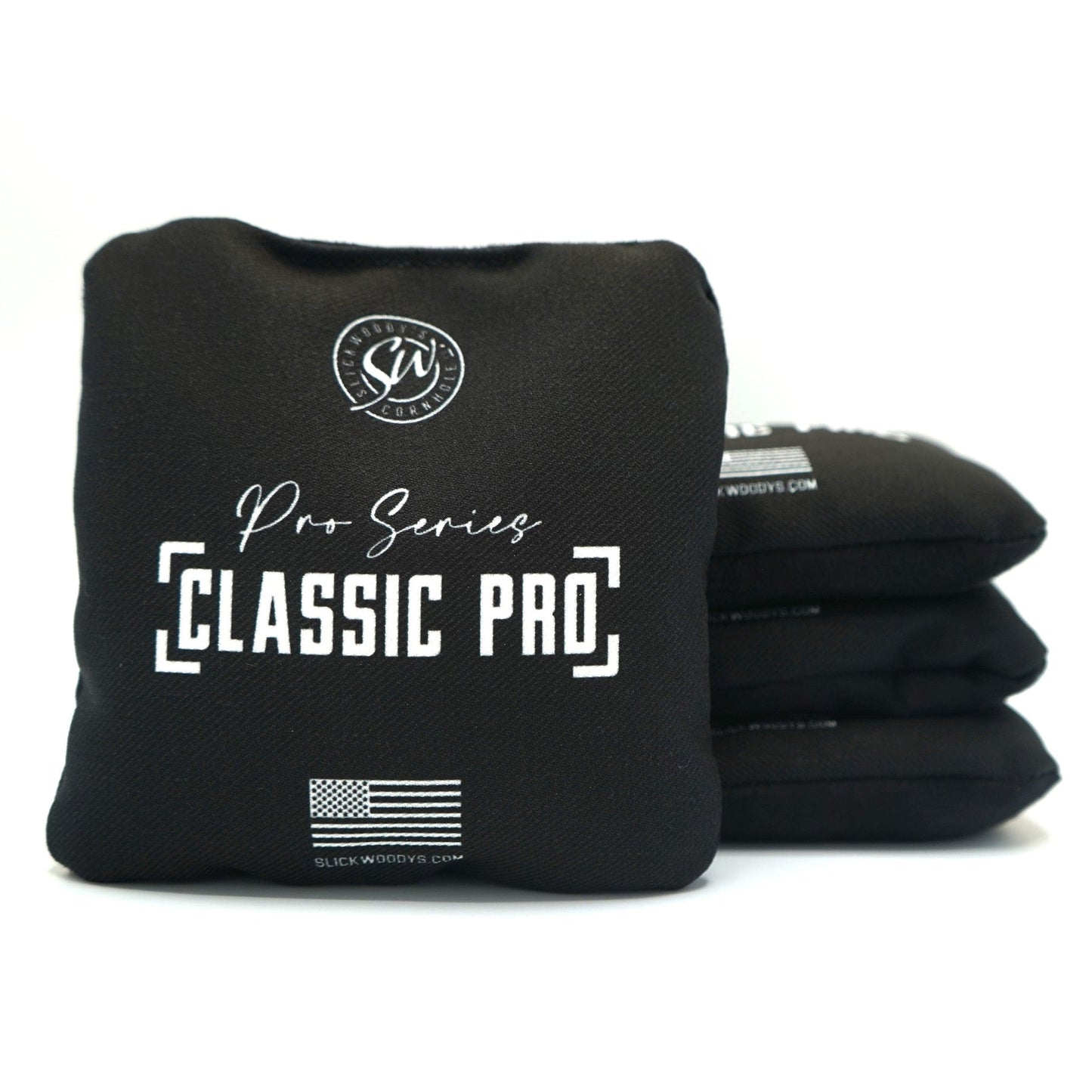 Classic Series Black Pro Cornhole Bags