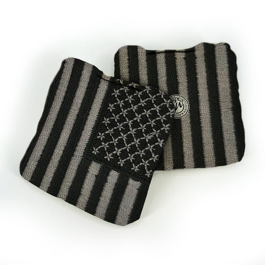 Black & White Flag Pro Cornhole Bags