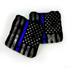 Blue Thin Line Flag Pro Cornhole Bags

